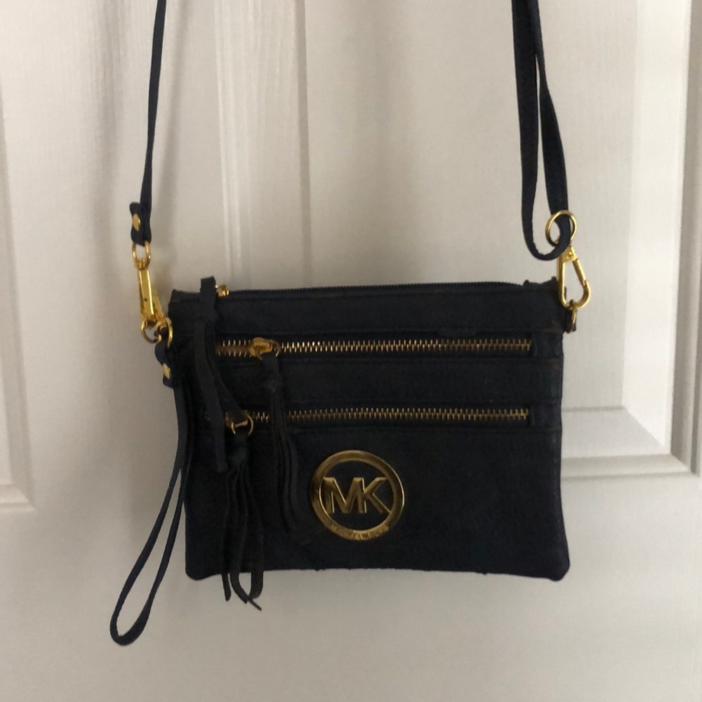 Michael Kors Navy Blue Crossbody